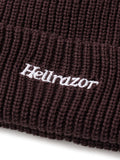 SMALL TM LOGO COTTON BEANIE	BROWN