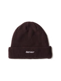 SMALL TM LOGO COTTON BEANIE	BROWN