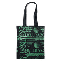 LETTER TOTO BAG  - BLACK