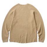 WAFFLE L/S SHIRT - COYOTE