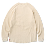 WAFFLE L/S SHIRT - NATURAL