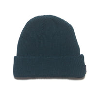 SOLID COTTON BEANIE - GREEN