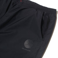 LOGO NYLON PANTS - BLACK
