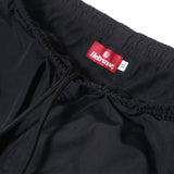 LOGO NYLON PANTS - BLACK