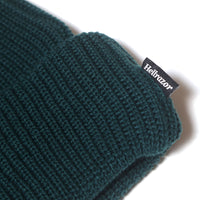 SOLID COTTON BEANIE - GREEN