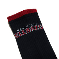 ARCH LOGO SOX - BLACK/RED