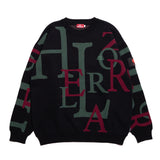 CAPITAL CREWNECK - BLACK