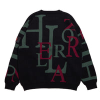 CAPITAL CREWNECK - BLACK
