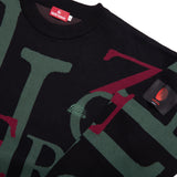 CAPITAL CREWNECK - BLACK