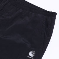 DISASTER SHADING NYLON PANTS - BLACK