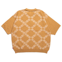 HR CORPS KNITTED POLO SHIRT - KHAKI