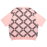HR CORPS KNITTED POLO SHIRT - PINK