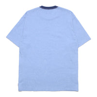 HEATHER RINGER SHIRT - BLUE