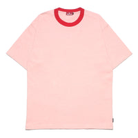 HEATHER RINGER SHIRT - RED