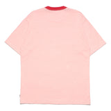 HEATHER RINGER SHIRT - RED