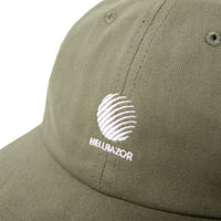 LOGO TWILL 6PANEL CAP - OLIVE
