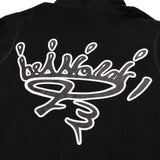 MILK CROWN PULLOVER HOODIE - BLACK