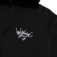 MILK CROWN PULLOVER HOODIE - BLACK