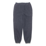 LOGO POLARTEC FLEECE NYLON PANTS - CHARCOAL