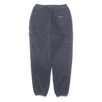 LOGO POLARTEC FLEECE NYLON PANTS - CHARCOAL