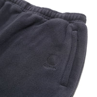 LOGO POLARTEC FLEECE NYLON PANTS - CHARCOAL
