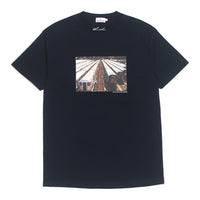 HELLRAZOR x LUI ARAKI PHOTO SHIRT “SUBWAY” - NAVY