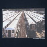 HELLRAZOR x LUI ARAKI PHOTO SHIRT “SUBWAY” - NAVY