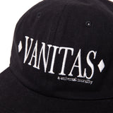 VANITAS 6PANEL CAP - BLACK