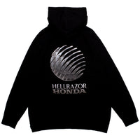 HELLRAZOR x HONDA CHAINS LOGO HOODIE - BLACK