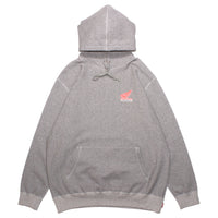 HELLRAZOR x HONDA HELLWING LOGO HOODIE - GREY