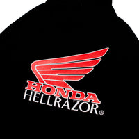 HELLRAZOR x HONDA HELLWING LOGO HOODIE - BLACK