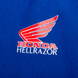 HELLRAZOR x HONDA HELLWING LOGO HOODIE - BLUE
