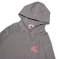 HELLRAZOR x HONDA HELLWING LOGO HOODIE - GREY