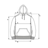 HELLRAZOR x HONDA HELLWING LOGO HOODIE - BLUE