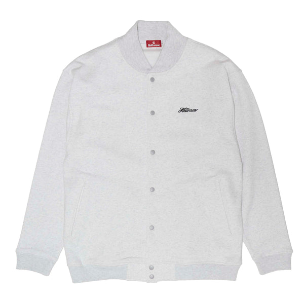 SCRIPT SNAP JACKET - ASH