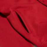 SCRIPT SNAP JACKET - BURGUNDY