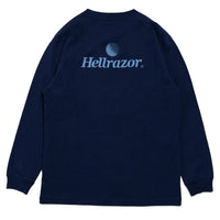 TRADEMARK LOGO L/S SHIRT - NAVY BLUE